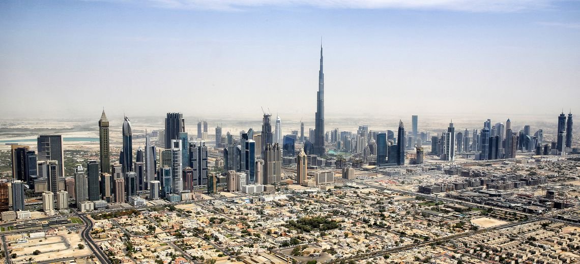 Die Skyline  - von Dubai
